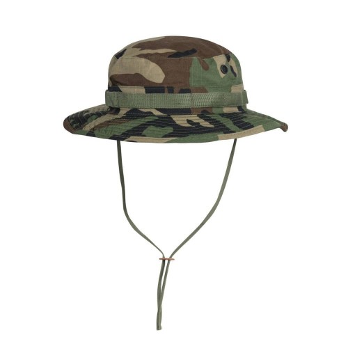Helikon - Kapelusz Boonie Hat z osłoną - PolyCotton Ripstop - Woodland - KA-BON-PR-03-1 47016