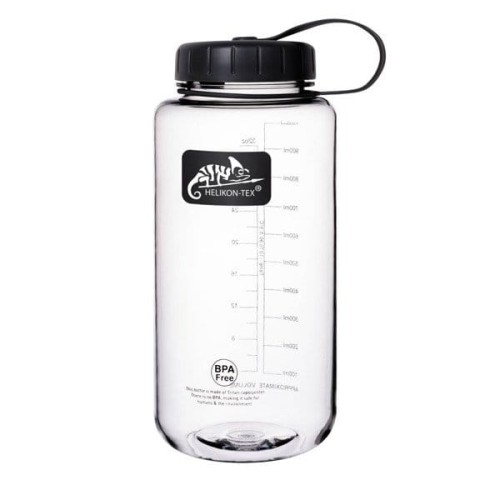 Helikon - Butelka Tritan™ Bottle Wide Mouth - 1 Litr - Przezroczysty - HY-WM1-TT-0001A-1 47027
