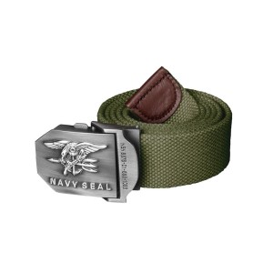 Helikon - Pasek Army Belt Navy Seal's - Bawełna - Olive Green - PS-NSE-CO-02