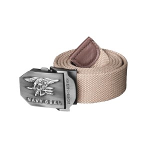 Helikon - Pasek Army Belt Navy Seal's - Bawełna - Khaki - PS-NSE-CO-13