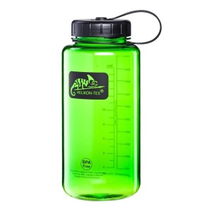Helikon - Butelka Tritan Bottle Wide Mouth - 1 Litr - Zielona / Czarna - HY-WM1-TT-8201A