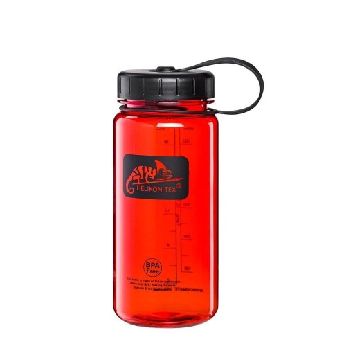 Helikon - Butelka Tritan Bottle Wide Mouth - 550 ml - Czerwona / Czarna - HY-WM5-TT-2501A-1 47164