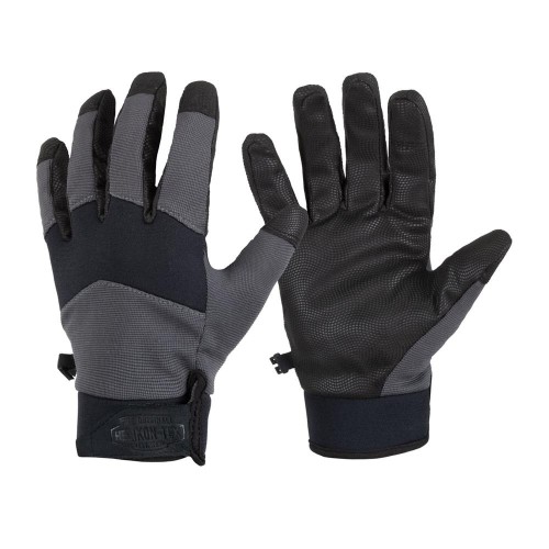 Helikon - Rękawice taktyczne ocieplane Impact Duty Winter Mk2 - Shadow Grey / Czarne - RK-ID2-NE-3501A-1 47165