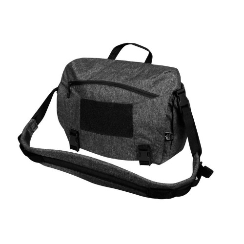 Helikon - Torba Urban Courier Bag Medium® - Nylon - Czarna / Szary melanż - TB-UCM-NL-M1-1 47290