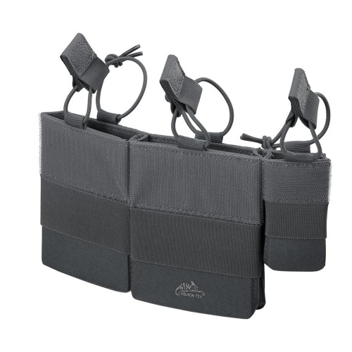 Helikon - Ładownica na dwa magazynki .308 i jeden pistoletowy Competition Twogun Insert® - Shadow Grey - IN-C2G-CD-35-1 47328
