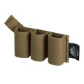 Helikon - Elastyczny insert na trzy magazynki pistoletowe Triple Elastic Insert® - Coyote - IN-TEL-PO-11-1 47356