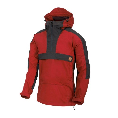 Helikon - Anorak Woodsman Jacket - Crimson Sky / Ash Grey - KU-WDN-DC-8385A-1 47697