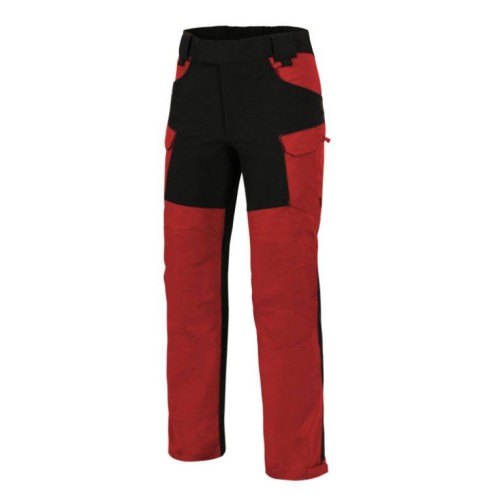 Helikon - Spodnie outdoorowe Hybrid Outback Pants - DuraCanvas - Crimson Sky / Czarne - SP-HOP-DC-8301A-1 47700