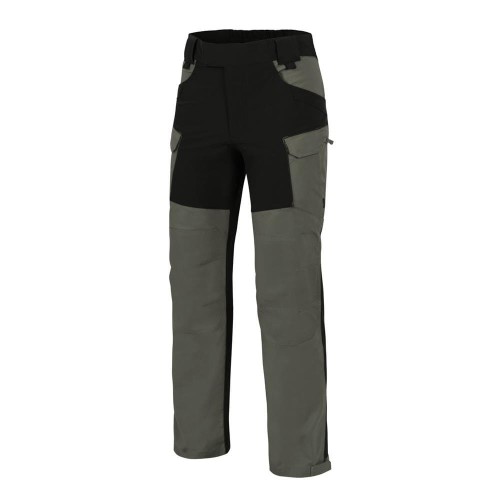 Helikon - Spodnie outdoorowe Hybrid Outback Pants - DuraCanvas - Taiga Green / Czarne - SP-HOP-DC-0901A-1 47852