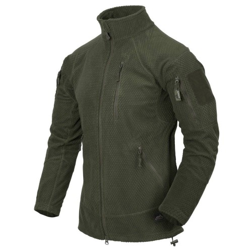 Helikon - Bluza Alpha Tactical Grid Fleece - Olive Green - BL-ALT-FG-02-1 48056
