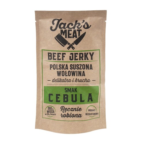 Jack's MEAT - Suszona wołowina - Cebula - 109 kcal - 30 g-1 48130