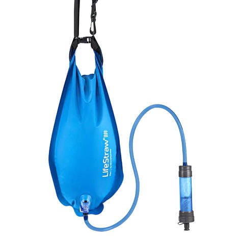 LifeStraw - Filtr Flex z torbą grawitacyjną - Niebieski-1 48213