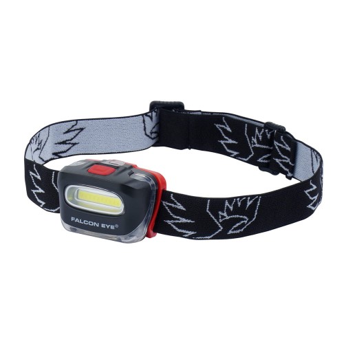 Mactronic - Latarka czołowa Falcon Eye BLAZE - COB LED - 130 lm - Czarna / Czerwona - FHL0027-1 48308