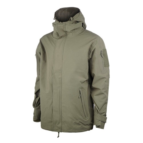 Mil-Tec - Kurtka przeciwdeszczowa Wet Weather Jacket Gen.II z polarową podpinką - Ranger Green - 10616012-1 48574