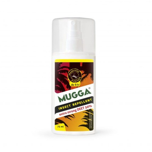 Mugga - Preparat odstraszający owady - 50% DEET - Spray - 75 ml-1 48615