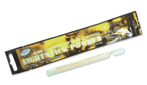 Mil-Tec - Lightstick światło chemiczne - Powder - 1 x 15 cm - Żółty - 149330-1 48635