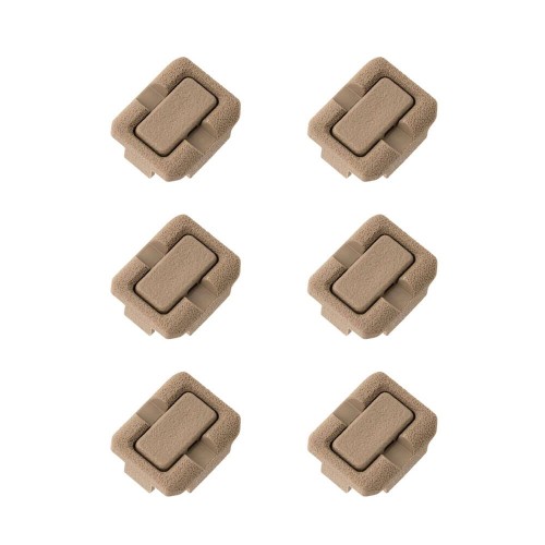 Magpul - Organizery kabli łoża przedniego Wire Control Kit - 6 sztuk - M-LOK - Flat Dark Earth - MAG1296-FDE-1 48679