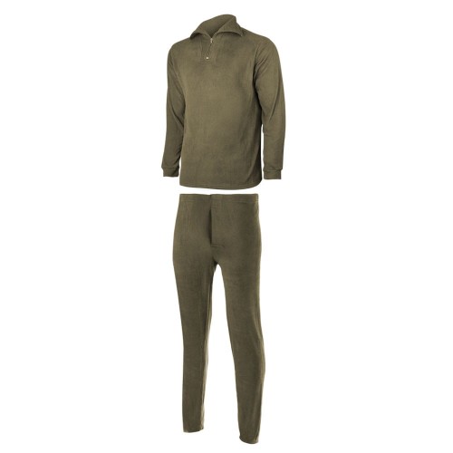 Mil-Tec - Polarowa bielizna termoaktywna - Olive Drab - 11220001-1 48754