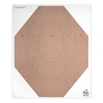 Modestone - Wodoodporna tarcza strzelecka Practical - 500 x 600 mm - 10 szt. - IPSCT5060