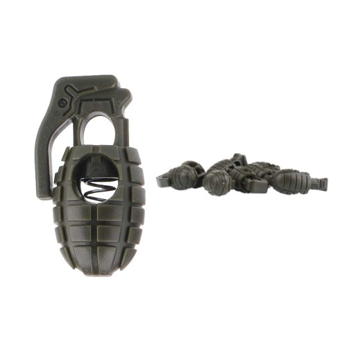 Mil-Tec - Stopery Pineapple - 10 szt. - Zielony OD  - 13458231-1 48777