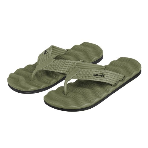 Mil-Tec - Klapki japonki Combat - Olive Drab - 12893001-1 48785