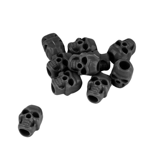 Mil-Tec - Stopery Skull - 10 szt. - Czarne - 13458212-1 48822