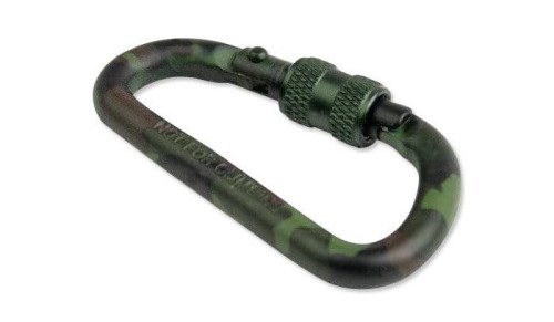Mil-Tec - Karabinek aluminiowy zakręcany Lock -  80 mm - 15922080-1 48826