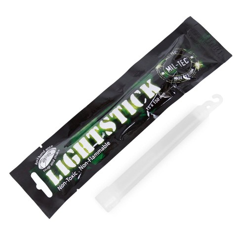 Mil-Tec - Lightstick światło chemiczne - Standard - 1,5 x 15 cm - Biały - 14940007-1 48872