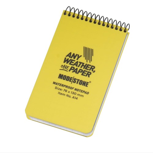 Modestone - Notes wodoodporny - 76 x 130 mm - 50 kartek - Żółty - A14-1 48886