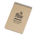 Modestone - Notes wodoodporny - 96 x 148 mm - 50 kartek - Tan - A32MIL-1 48888