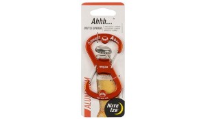 Nite Ize - Karabinek S-Biner Ahhh Bottle Opener - Pomarańczowy - SBOA-19-R6