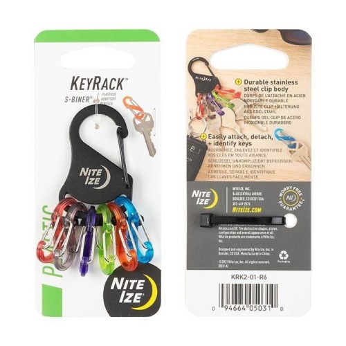 Nite Ize - KeyRack S-Biner - KRK2-01-R6-1 48923