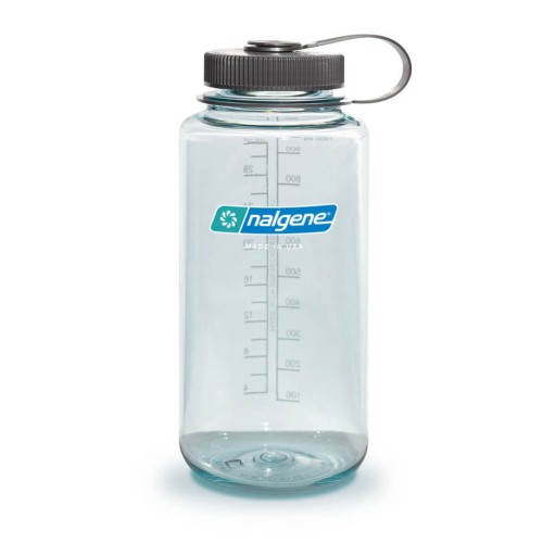 Nalgene - Butelka 32oz Wide Mouth - Otwór 63 mm - 1,1L - Jasnozielony-1 48936