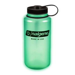 Nalgene - Butelka 32oz Wide Mouth - Otwór 63 mm - 1,1L - Świecąca