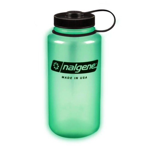 Nalgene - Butelka 32oz Wide Mouth - Otwór 63 mm - 1,1L - Świecąca-1 48937