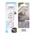 Nite Ize - Podwójny karabińczyk Z-Series #3 - Stalowy - Srebrny - ZS3-11-R6-1 49033