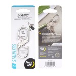 Nite Ize - Podwójny karabińczyk Z-Series #3 - Stalowy - Srebrny - ZS3-11-R6