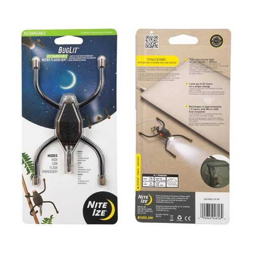 Nite Ize - Latarka BugLit - USB - Coyote/Black - BGTR02-29-R7-1 49091