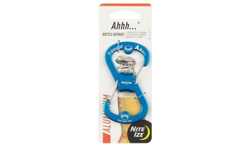 Nite Ize - Karabińczyk S-Biner Ahhh Bottle Opener - Niebieski - SBOA-03-R6-1 49130