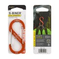 Nite Ize - Karabinek S-Biner® Aluminum Dual Carabiner #4 - Pomarańczowy - SBA4-19-R6-1 49146