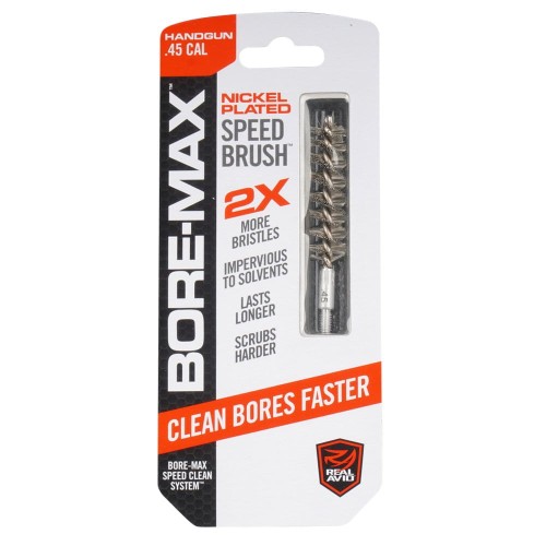 Real Avid - Szczotka do czyszczenia broni Bore-Max Speed Brush - .45 - AVBMSB45-1 49308