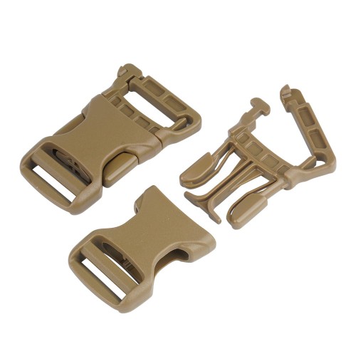 Tasmanian Tiger - Klamry SR 25 Safety QA - 2 szt. - Coyote Brown - 7278.346-1 49685