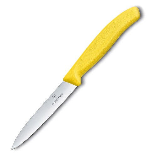 Victorinox - Nóż kuchenny Swiss Classic - Gładki - Żółty - 6.7706.L118-1 49907