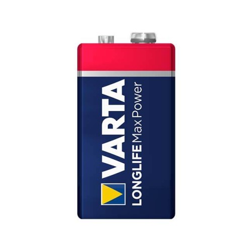VARTA - Bateria Alkaliczna Longlife Max Power - 9V / 6LR61-1 50093