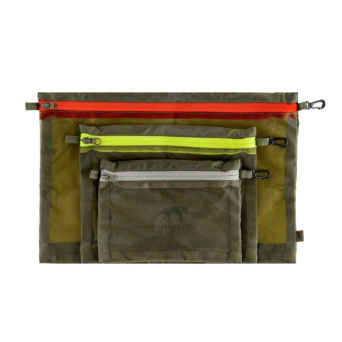 Zestaw organizerów Tasmanian Tiger Mesh Pockets, oliwkowy-1 50195