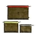 Zestaw organizerów Tasmanian Tiger Mesh Pockets, oliwkowy-2 50195