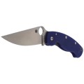 Nóż składany Spyderco Military G-10 Dark Blue CPM S110V (C36GPDBL)-2 50229