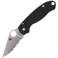 Nóż składany Spyderco Para 3 G-10 Black Combination (C223GPS)-1 50233