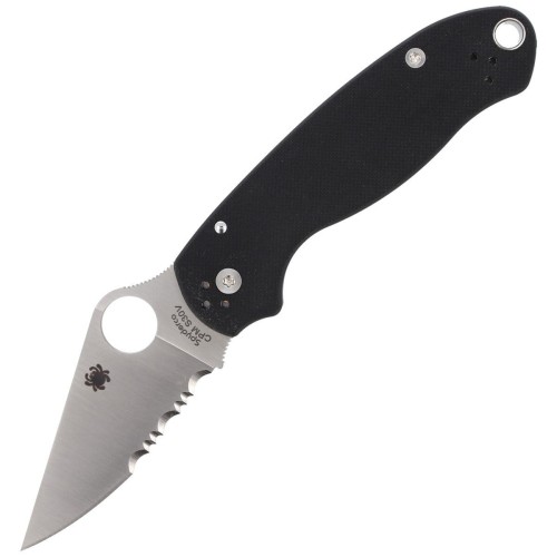 Nóż składany Spyderco Para 3 G-10 Black Combination (C223GPS)-1 50233