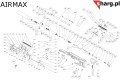 Nakrętka lufy Hatsan: AirMax, AT44, BT65, BullBoss, Flash, Galatian, Gladius, Hercules, Nova (2945)-3 50235